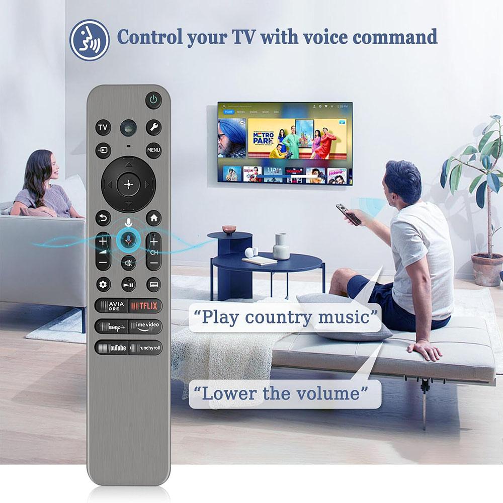 Tv Voice Remote Control Rmf-Tx910U For Sony Tv