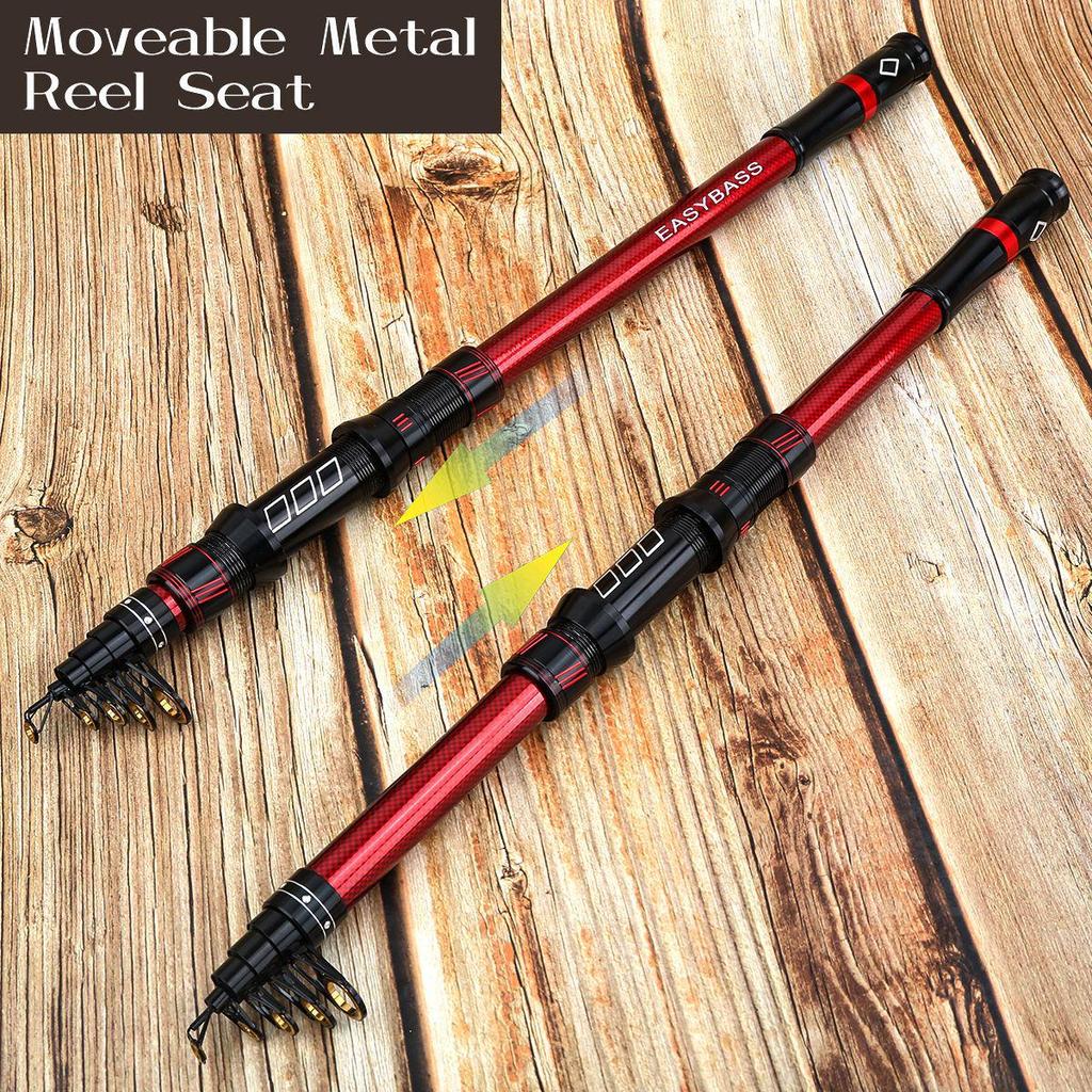 Long Cast Telescopic Lure Fishing Rod for Beginners