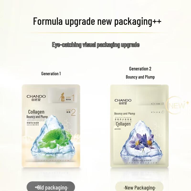 CHANDO Naturals Firming Two-Step Face Mask Duo Pack