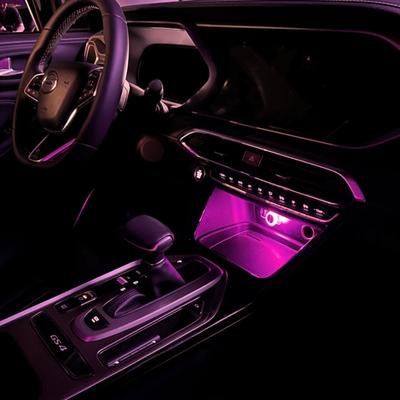 1pc Car USB Atmosphere Lights, Portable Mini LED Atmosphere Lamps, Car Interior Decoration