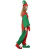 Children's Halloween Costume Christmas Family Christmas Elf Men's and Women's Suit