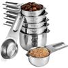Stainless Steel Measuring Cup & Spoon Set