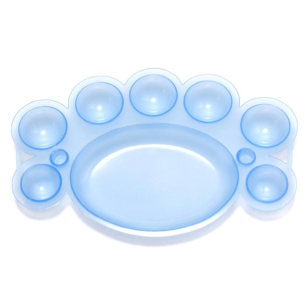 kads 1pc Nail Art Polish Color Mixing Palette Dish Dappen Dish Drawing Painting Tool Artist Paint Mixing Folding Palette