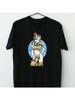 Hookups Skateboard NativeGirl With Raccoon T-Shirt S-4XL