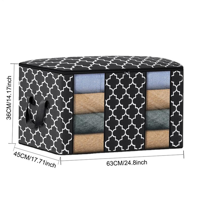 Large Capacity Clothes Storage Bag Foldable Blanket Storage Containers for Organizing Bedroom Closet