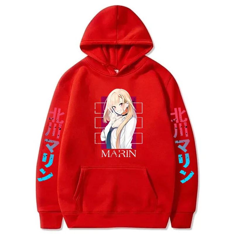 My Dress-Up Darling Hoodie Autumn Winter Fashion Harajuku Casual Long Sleeve Fleece Sweatshirts Women Vintage Fashion Pullover
