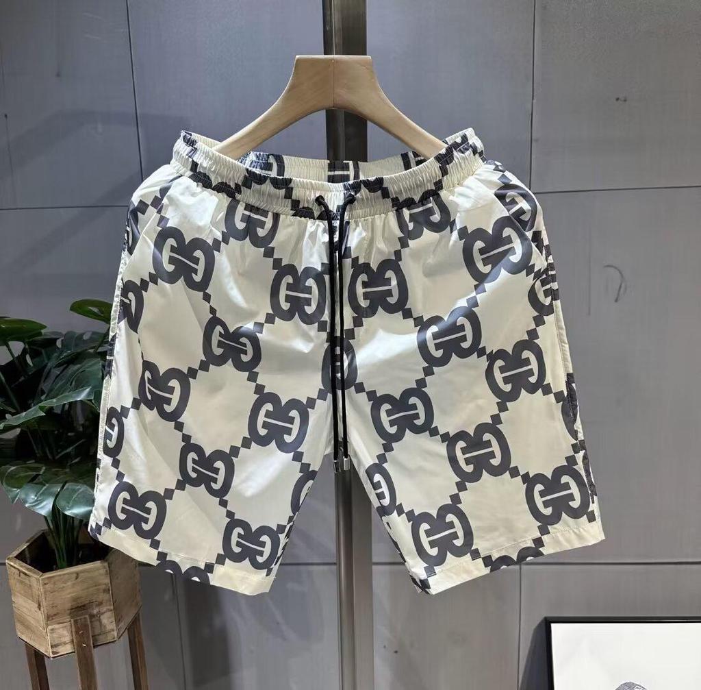 Herrenmode Lässige Strandshorts: Trendig, Atmungsaktiv, Bequem, Lockere Passform, Leichtes Sommer-Print.