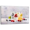 GLASS PROTECTIVE PLATE FOR STOVE 80x52 FRUIT