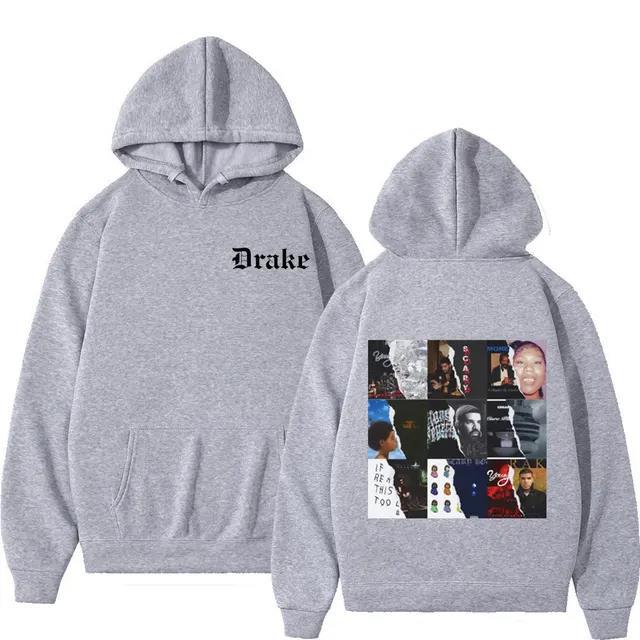 Hot Rapper Drake Album Printed Hoodie High Quality Fashion