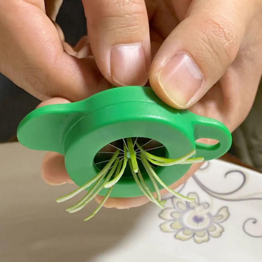 Wire Drawing Manual Kitchen Cutter Tool Peeler Slicer Green Onion Shredder