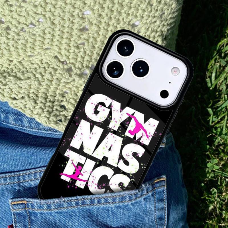 Love Gymnastics Phone Case For iPhone 17 AIR 16 Pro Max 15 14 Pro 11 12 13 Shockproof Silicone Cover