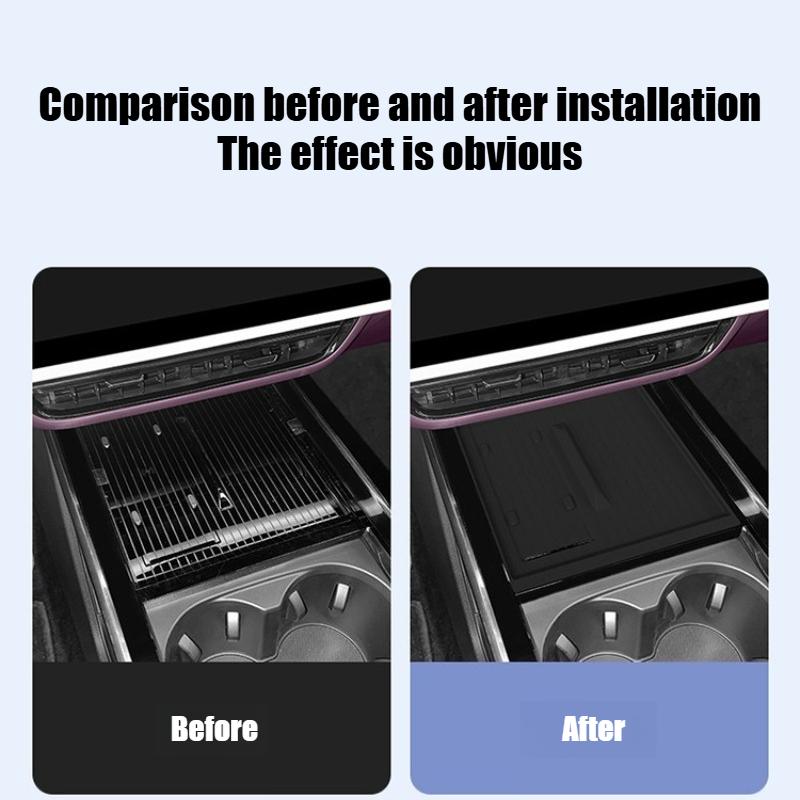 Chargeur sans fil Pad en silicone Accessoires Protection Modification Fournitures Pour Mazda EZ-60 CX-6e 2025 2026