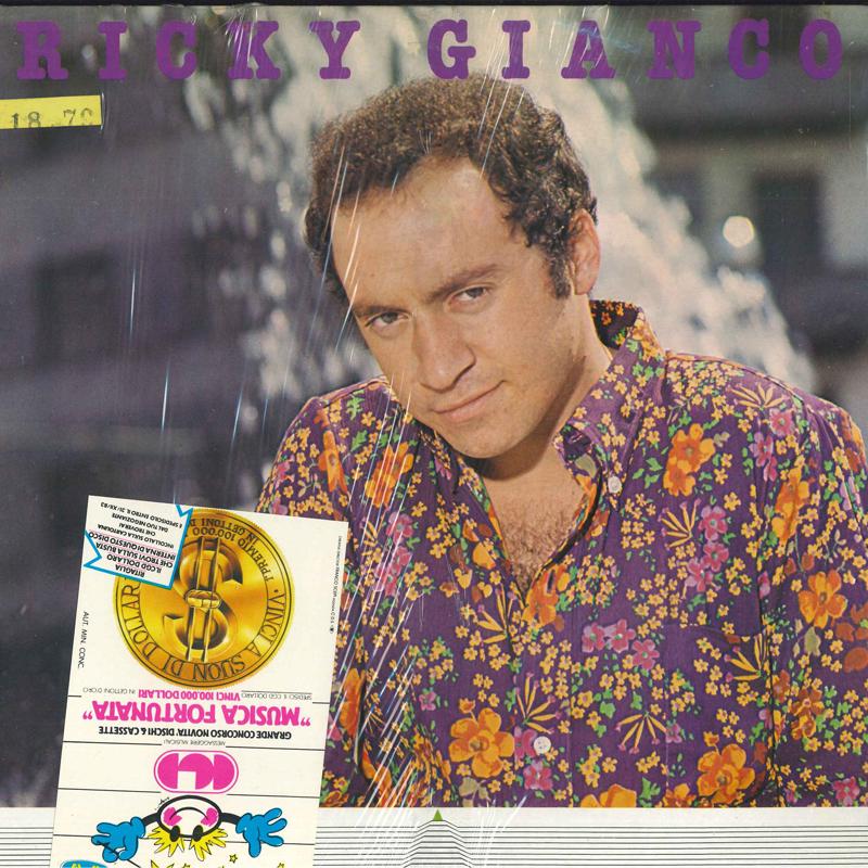 

LP Record RICKY GIANCO - Ricky Gianco LSM1075 CGD 1983 Italy Pop Used