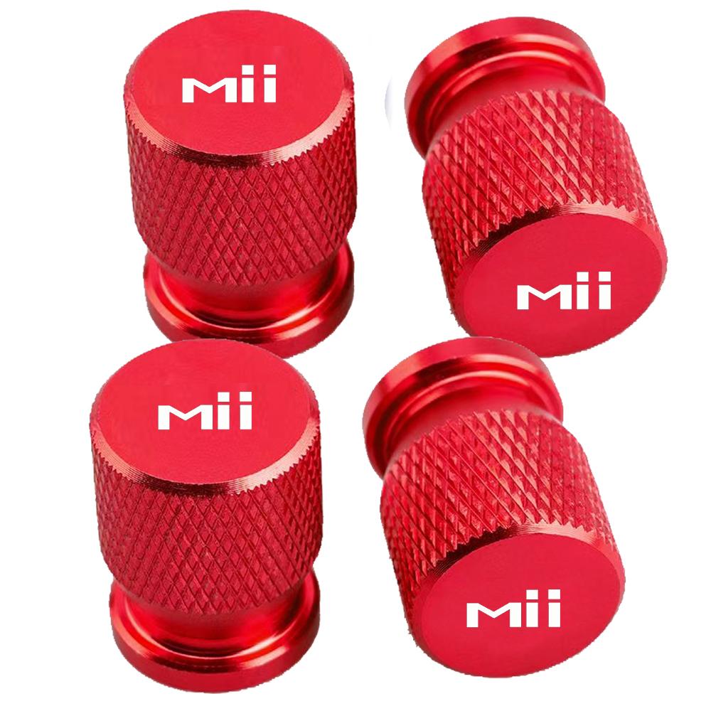 4Pcs Car Wheel Tire Valve Caps Tyre Stem Covers Airdust Waterproof For Seat ALTEA Ateca IBIZA MII Accessories