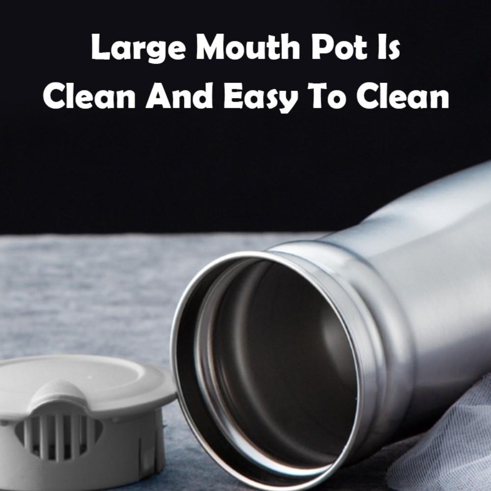 Großer Edelstahl-Kaltwasserkrug 1000ml Hitzebeständiger Krug Kühlschrankaufbewahrung