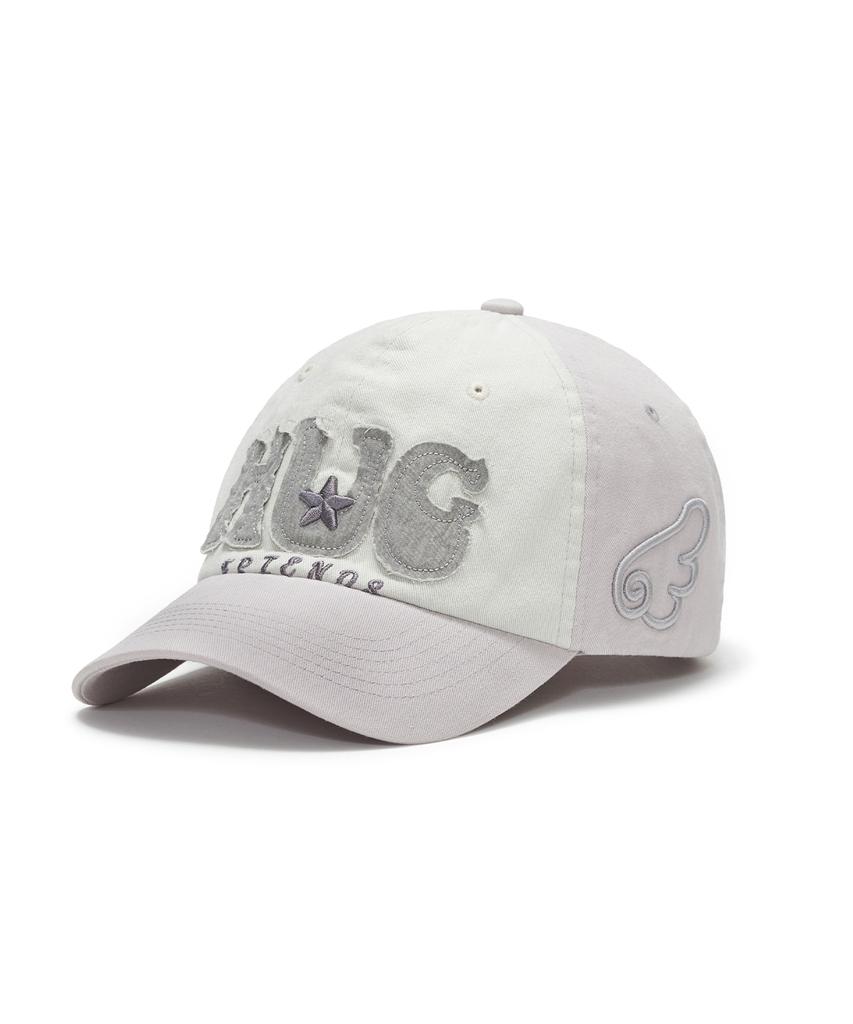 HUG YOUR SKIN Hug Friends Cap (Grayish Purple)