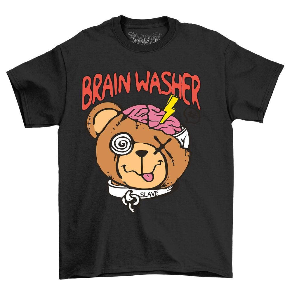 'bearstreet1-3 8'' Fun and Brainy Teddy Bear T-shirt - Unisex Cotton Tee with a Te