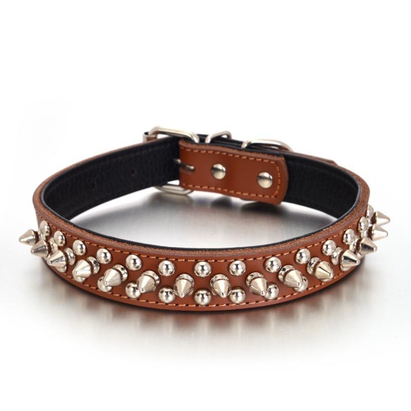 Pet collar bullet nails are suitable for small and medium-sized pets with anti-bite and explosion-proof leather pet collars.