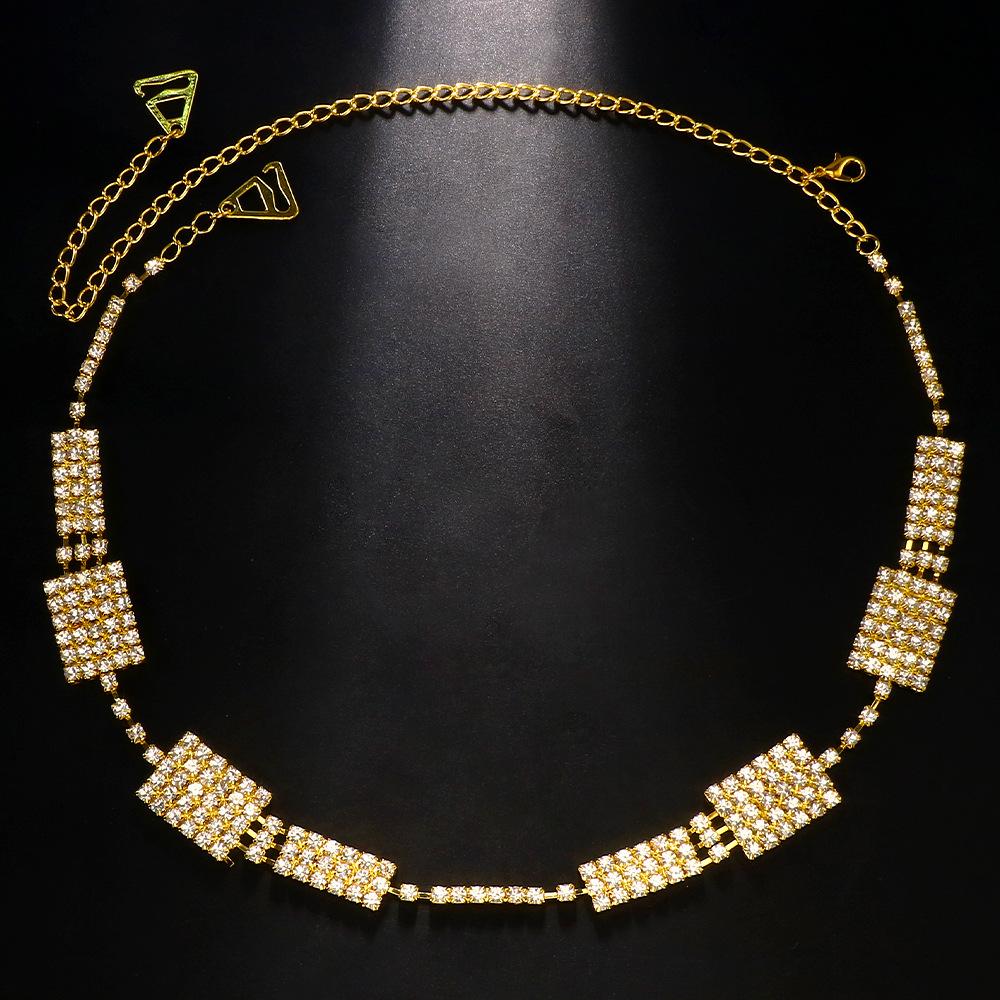 

Европейская и американская свадебная цепочка на плечо, ювелирные изделия, ремень на плечо со стразами, камзол, можно разобрать, аксессуары, плечевая цепочка