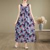 Summer Sleeveless Dress Long Dress