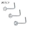 Nose Stud Super Flash Zircon Mini Small Diamond Girl Sexy Nightclub Stylish Fashion Puncture Trendy Cool Man Nose Studs Pin