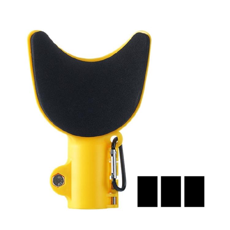 Nonslip Stand Wrist Support Fishing Rod Arm Support Rotating Rod Arm Protector Replacement Fishing Rod Holder Rest Stand жёлтый