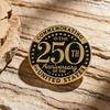 2026 Brooch Commemorating 250th US Anniversary Alloy Enamel Pin with Flag Liberty Bell Butterfly Buckle Suit Lapel