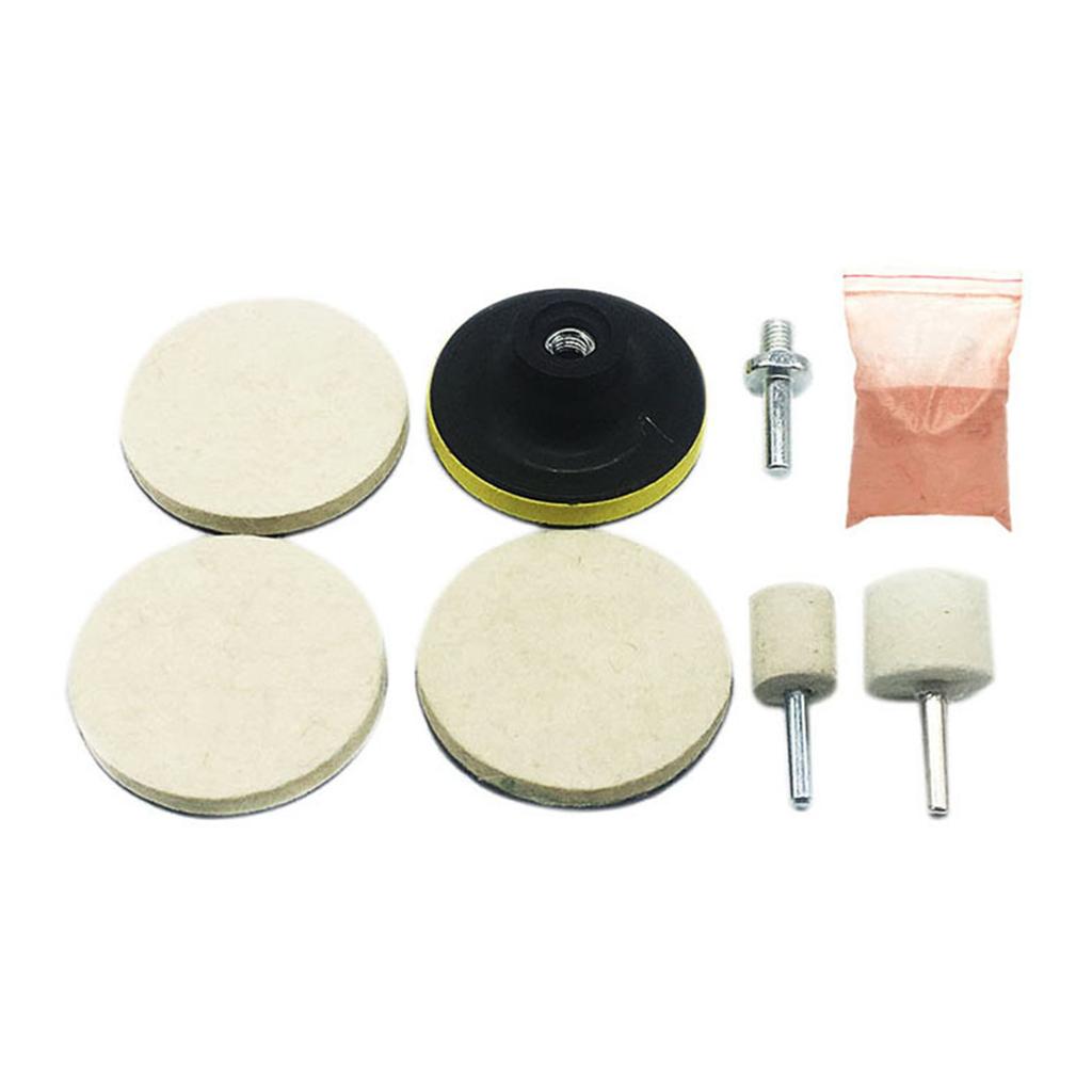 Cerium Oxide Glass Polishing Powder Window Windscreen Windshield Scratch Remover Repair Waxing Polish Pad