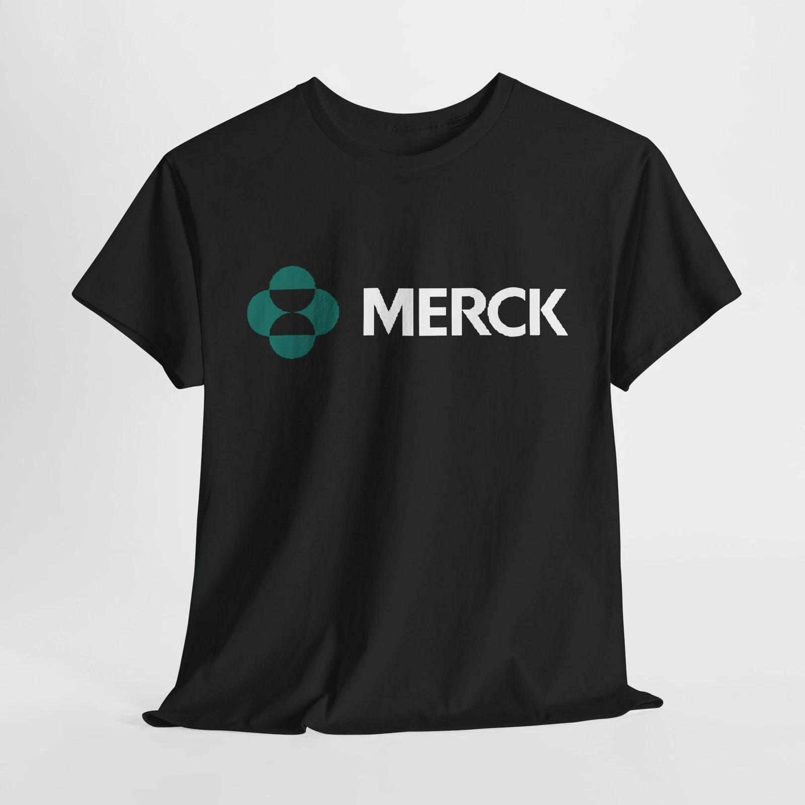 Merck Life Science Logo Men’s T-Shirt USA Tee S-5XL S