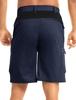 Cargo Summer Shorts for Outdoor and Size XL Men's Shorts, Quick-Drying, 5-Length, Water-Repellent, Stretch, Casual, Hiking, Hiking, Trekking, Navy,