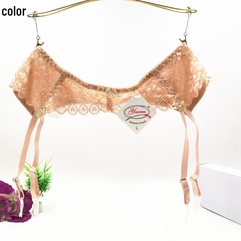 Sexy Lace High-Waist Garter Belt - European & American Design