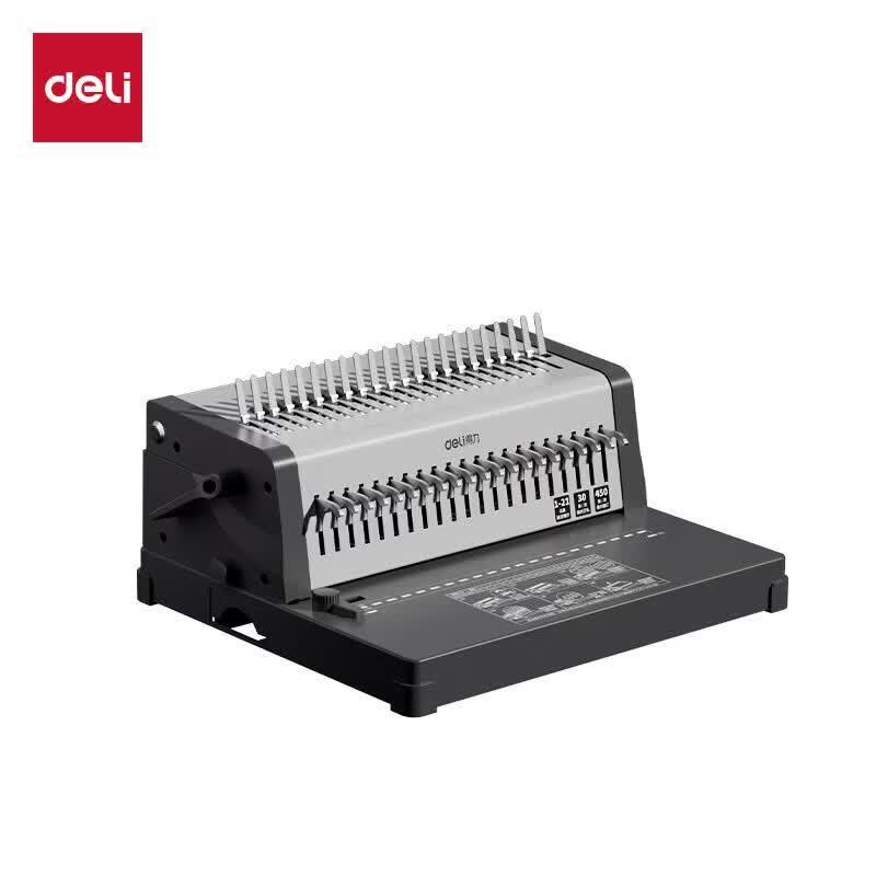 Deli Electric 21-Hole Comb Binding Machine CN plug (adapter included)