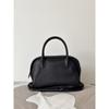 THE * RO New Shell Bag Top Cowhide Agnes Bowling Folded Bag Retro Handheld Girl Bag