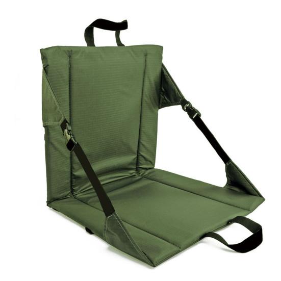 

Подушка для сиденья на открытом воздухе со спинкой и ручкой, водонепроницаемый коврик для сидения из ткани Оксфорд, для кемпинга, пеших прогулок, туризма, рыбалки, сиденье для стадиона 1pc