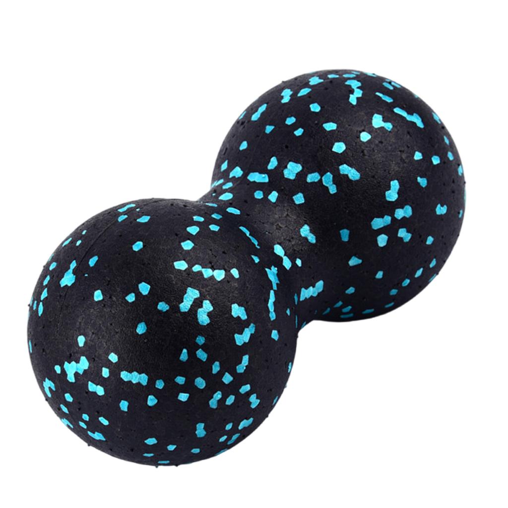 Double Lacrosses Globe for Myofascial Release Fitness Massage & Relax Muscles Fascia Globe Peanut Globe Roller Massager