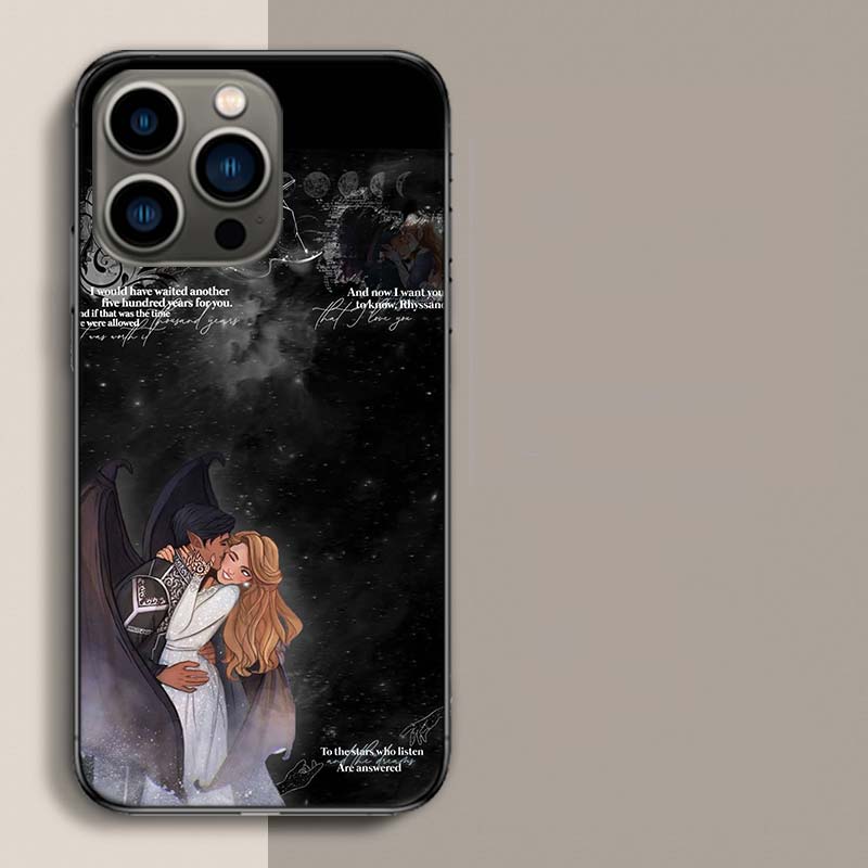 Acotar A Court of Mist and Fury Phone Case For Iphone 17 Air 15 Pro 14 Plus 16 Pro Max 17E 16E 12 13 Mini 11 Cover Cute Fundas