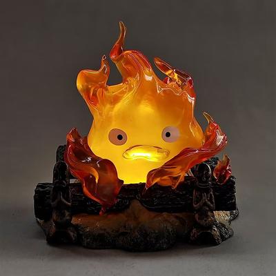 Cartoon Objects Lamp Cartoon Anime 12Cm Candle Desktop Action Figures Model Statue Pvc Model Collection Ornament Toys