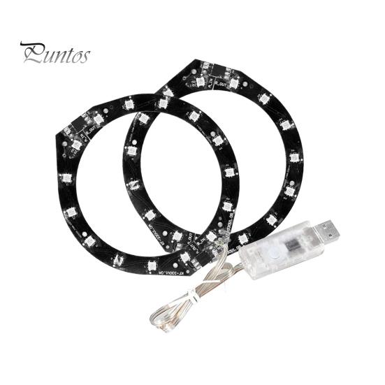 Striscia Luminosa RGB Lampada Pickup Ultra-luminosa Modalità di Illuminazione Multiple Telecomando Luce d'Atmosfera LED Accessori per Console di Gioco per PS5