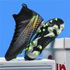 2024 Men's Soccer Shoes Large Size Ultralight Football Boots Boys Sneakers Non-Slip AG/TF Soccer Cleats Ankle Boots Unisex