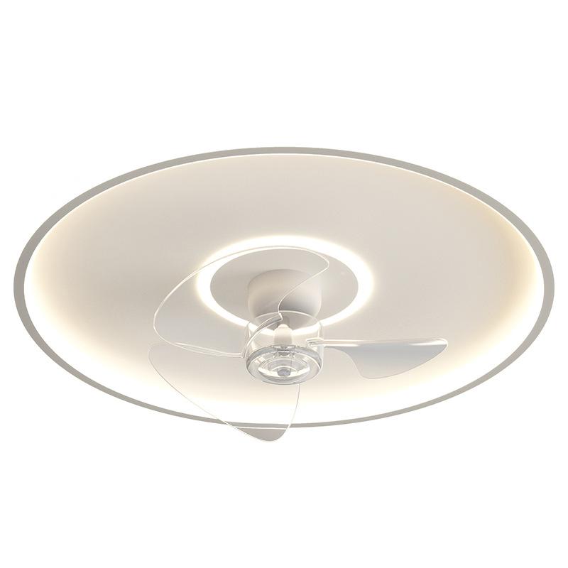 Round Ceiling Fan Lights For Living kitchen Bedroom Dining Room home decor Indoor Lighting Remote Control Dimmable Lamp Lustres