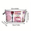 1pc Women Girls Beautiful Cosmetics Bag Makeup Bag Pouch Travel Portable Cosmetics Storage Bag Birthday Gift