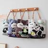 Panda Canvas Handbag - Versatile Women's Makeup & Toiletry Bag for Travel