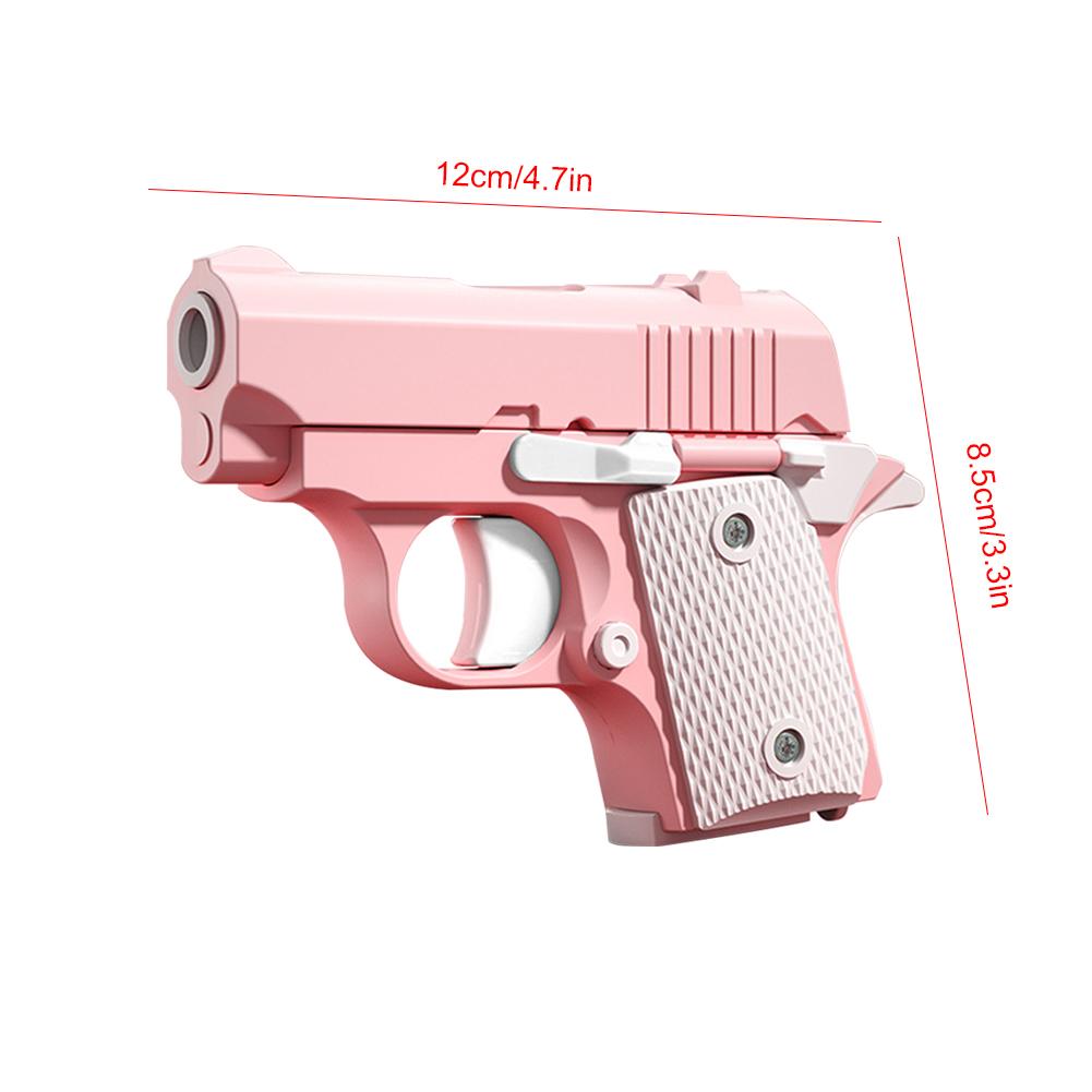 Rubber Band Launcher BPA Free Stress Relief Toys Collective Toys Best Gifts Compact Size Non-Firing Bullets Toy for Boys Girls