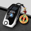 OLLQ9 Zinc Alloy + Leather Car Key Case For BMW R1200GS R1250GS R1200RT K1600 GTGTL F850GS F750GS C400GT F900R F900XR R1200RS K1600GT