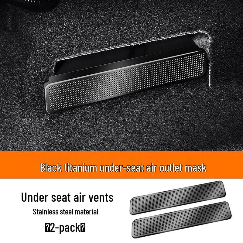 Applicable Equation Leopard Titanium Rear Air Vent Dust Cover - 3-Seater Interior Modification.