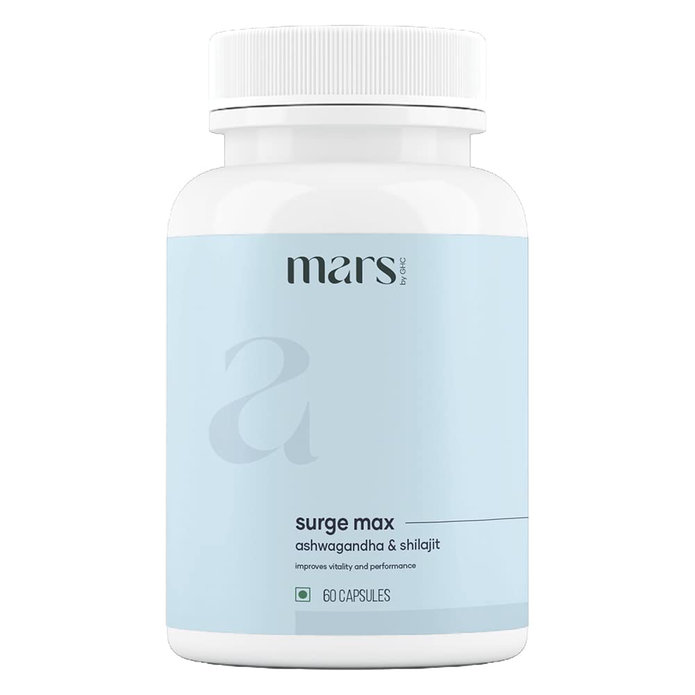 

Mars від GHC Surge Max Містить Shilajit, Ashwagandha, 60 Cap Pack 1.