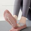 1 Pair Women Yoga Socks Non-Slip Grip Pilates Barre Ballet Dance Gym Sport Fitness UK Fitness Cotton Pilates Exercise Grip