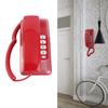 Wall Mount Landline Telephone Extension No Caller ID Home Phone For Hotel Family
