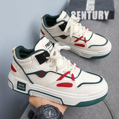 Internet Celebrity Popular Men's Shoes Spring and Autumn 2025 New Platform Sports Breadboard Shoes Youth Leisure Putian Tide Shoes
