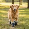 4 pieces/set Warm Winter Dog Boots Wear-Resistant Dog Cotton Shoes Puppy Paw Protector  Hiking